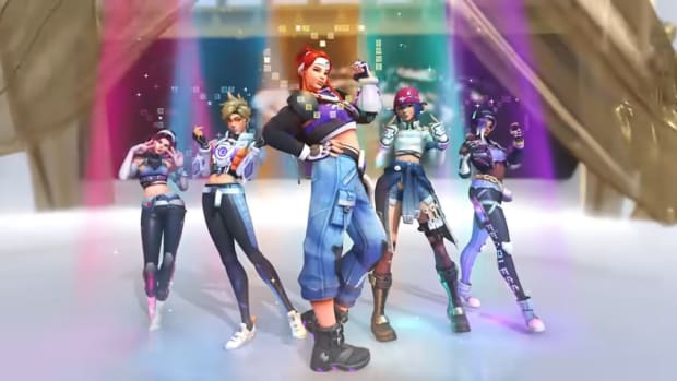 Overwatch kpop idols pose